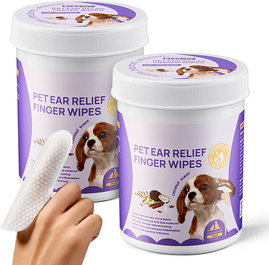 2x Pet Ear Wipes